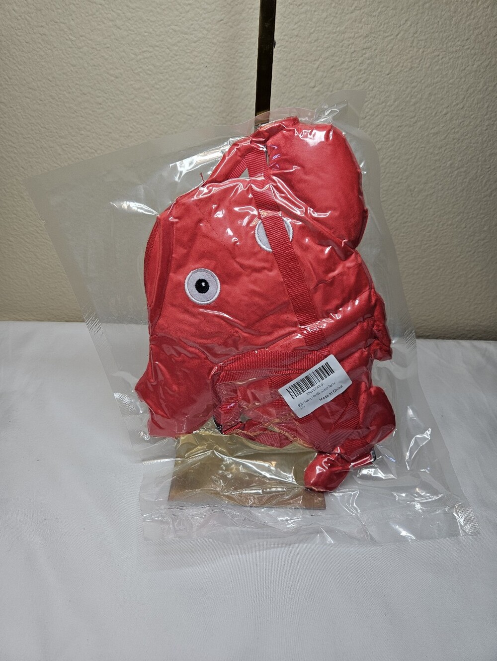 Cute Red Lobster Plush Crossbody Bag | Soft Stuffed Animal Bag NEW - Picture 4 of 5